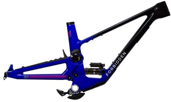 Forbidden Frame Forbidden Dreadnought Deep space 9. Size: Large with - RockShox SuperDelux Ultimate.