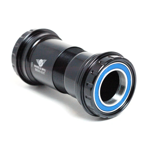 Wheels Mfg BB30 to Outboard Bottom Bracket for 24mm Shimano Cranks - Black